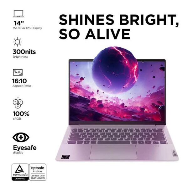 Ideapad Slim 5x Gen 9, 35.56cms - Snapdragon X Plus(Cloud Grey) - Image 6