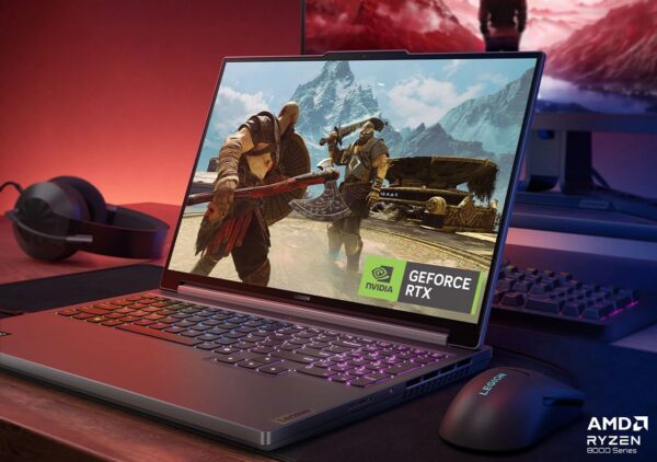Legion Slim 5 Gen 9, 40.64cms - AMD R7 (Luna Grey) - Image 8