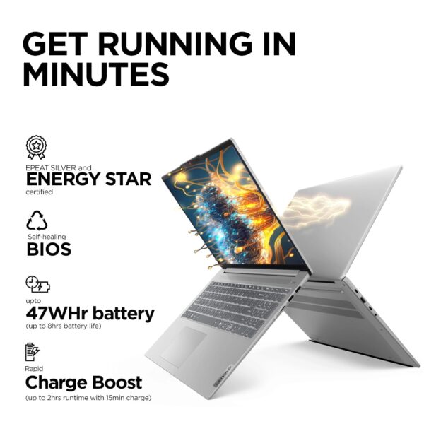 IdeaPad Slim 3i 13th Gen, 39.62cms - Intel i7 (Arctic Grey) - Image 3